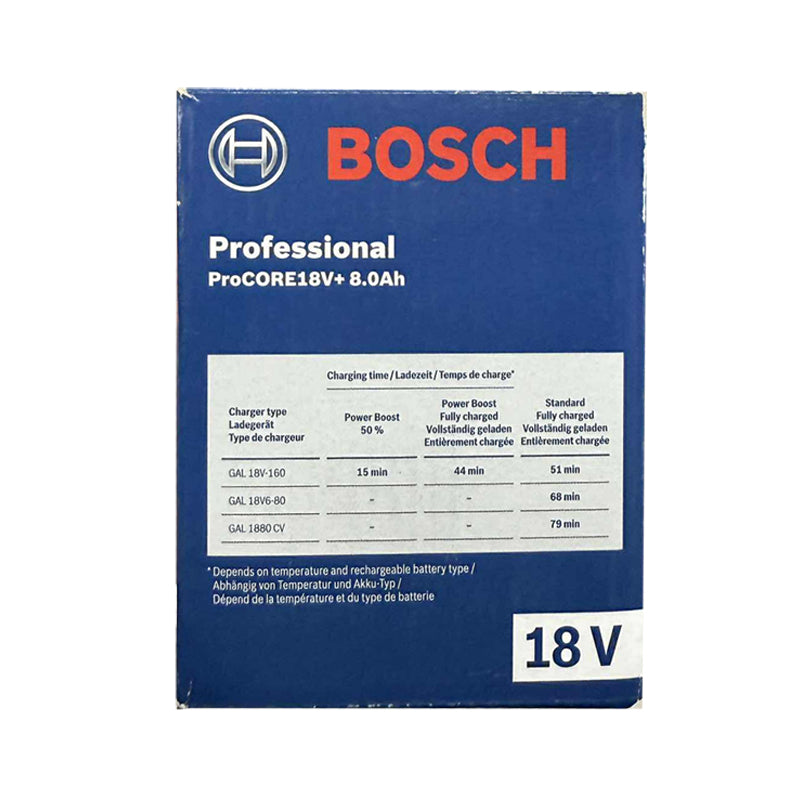 Bosch ProCore 18V + 8.0Ah PERFORMANCE Battery | Bosch by KHM Megatools Corp. Bosch ProCore 18V + 8.0Ah PERFORMANCE Battery | Bosch by KHM Megatools Corp.